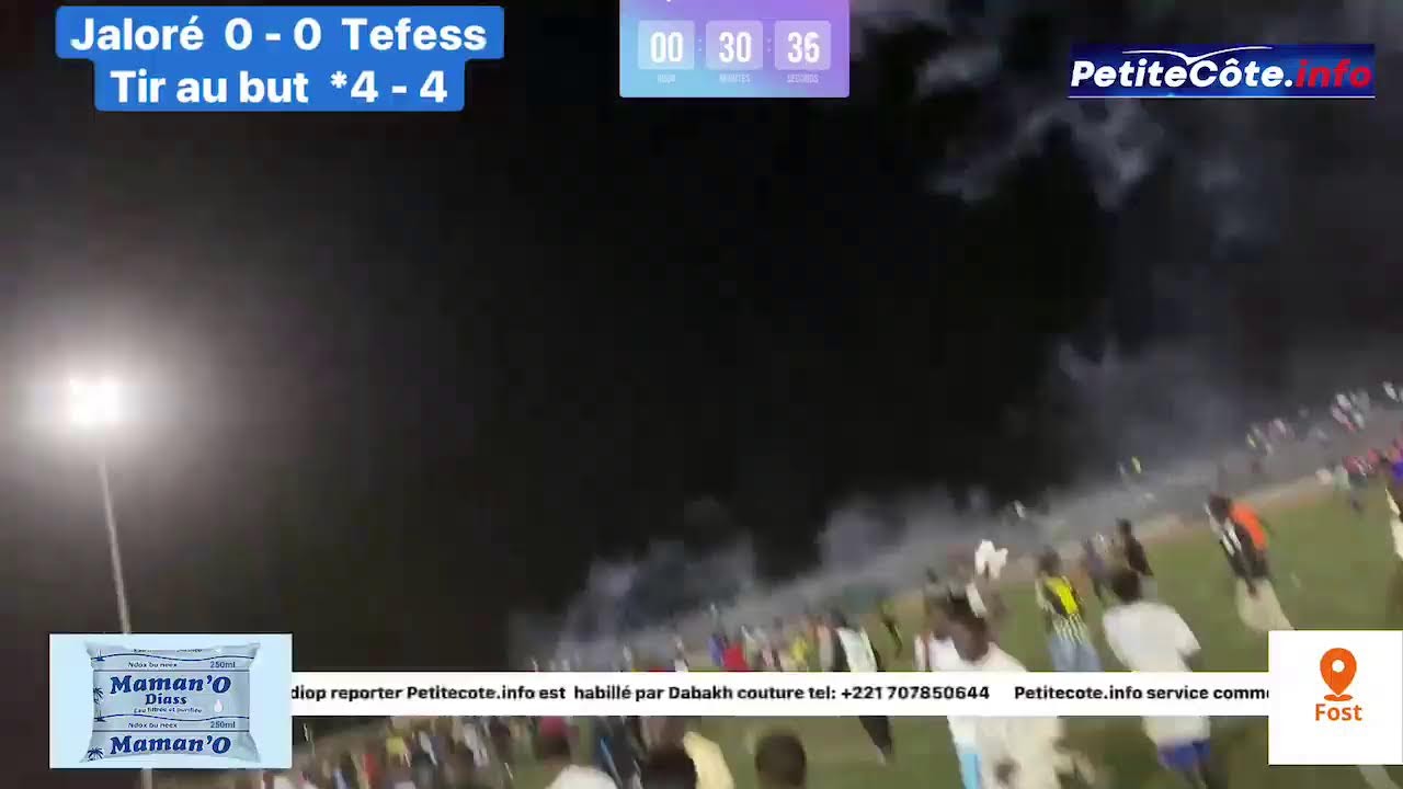 Finale départemental  Jaloré vs Tefess 2ème mi-temps tir au but