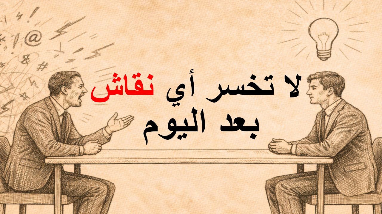 كيف تنتصر في أي نقاش دون أن ترفع صوتك