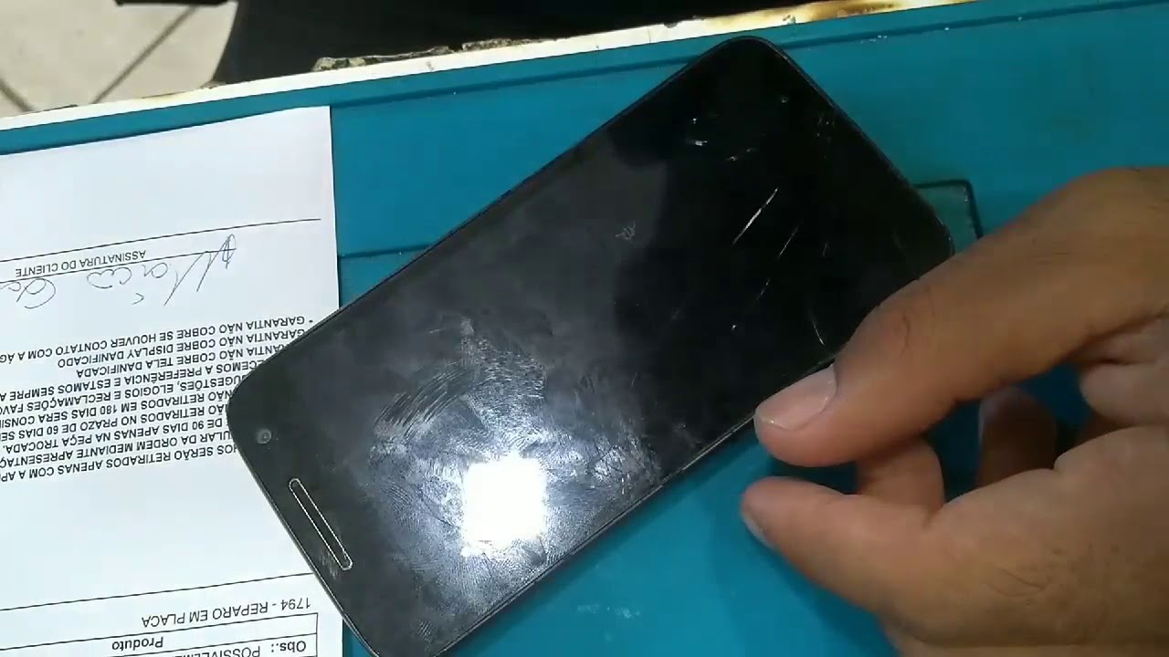Moto G4 Play Não Carrega/Liga e Desliga