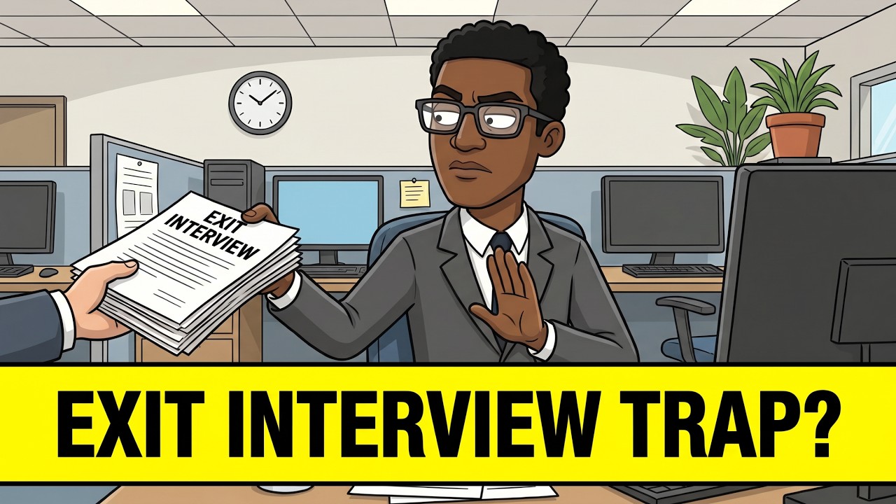 Why You Should NEVER Do an Exit Interview