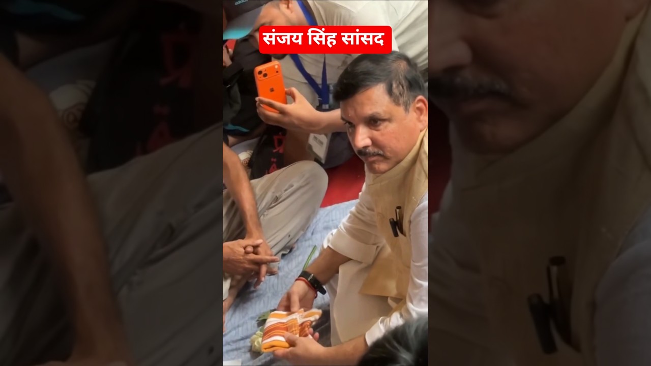 MP Sanjay Singh's CJP Party Protest at Jantar Mantar and Cockroach Janta Party