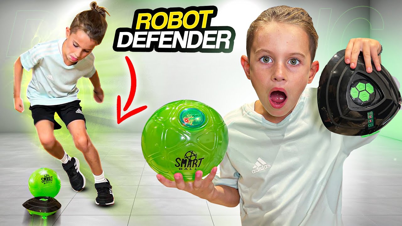 SURVIVING THE NEW FOOTBALL ROBOT TACKLING MACHINE! 🤯🤖