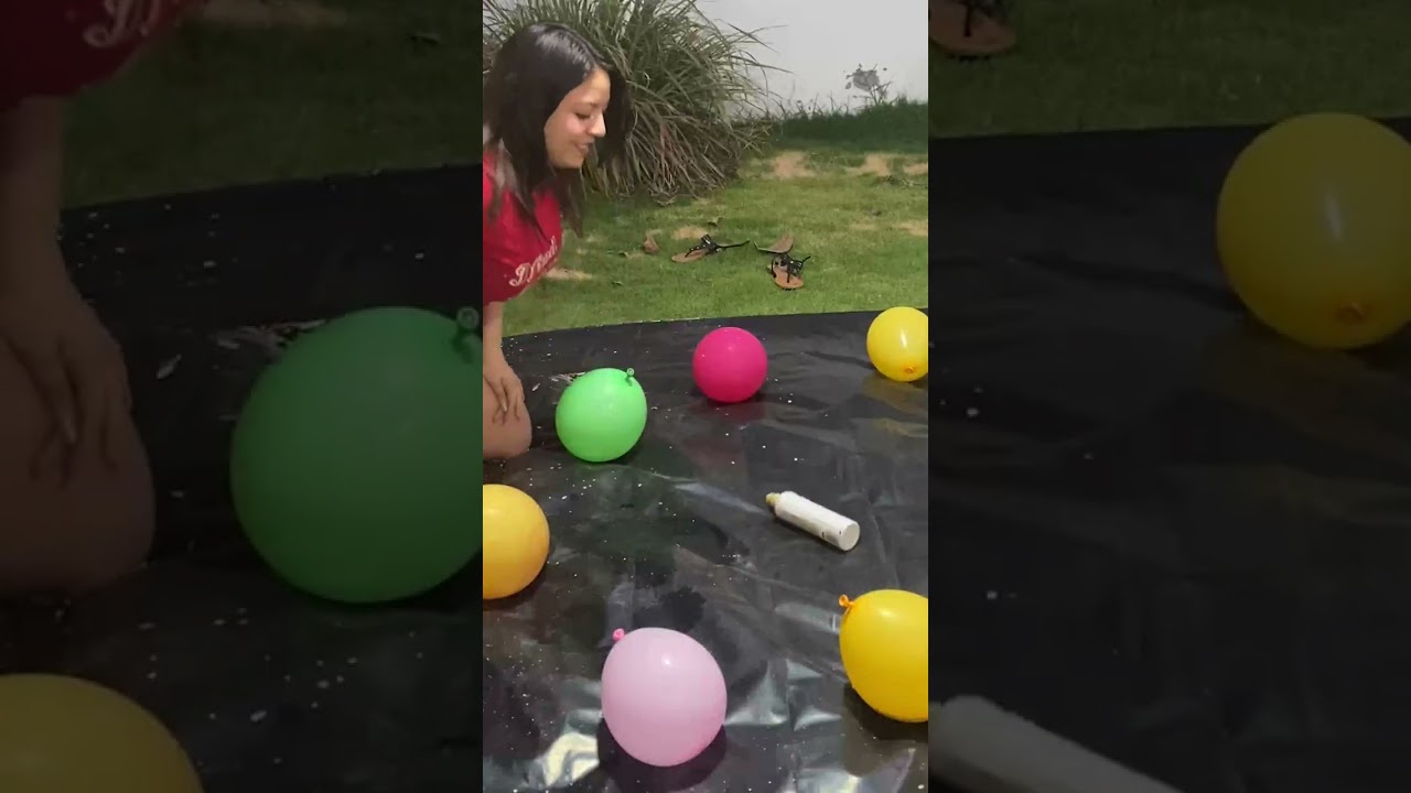Globos rellenos con cosas asquerosas 😱 Retos Extremos 🔥