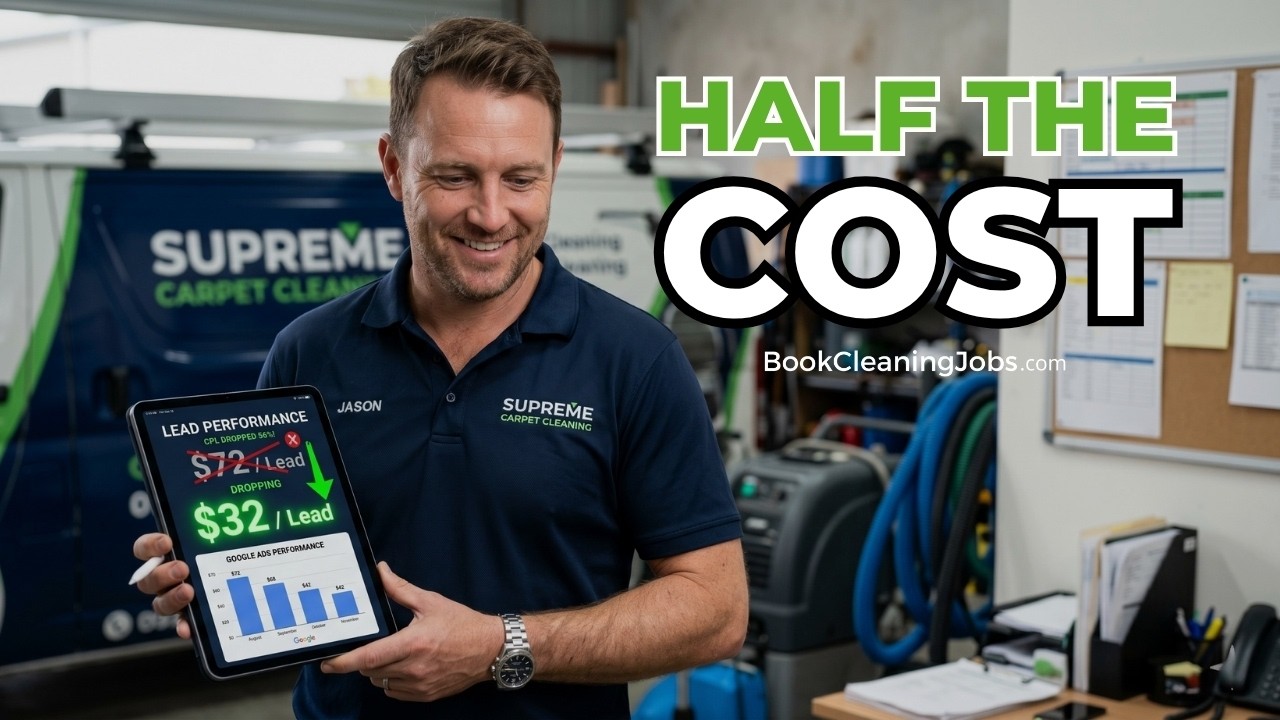 How This Carpet Cleaning Business Cut Cost Per Lead in Half (Google Ads Case Study)