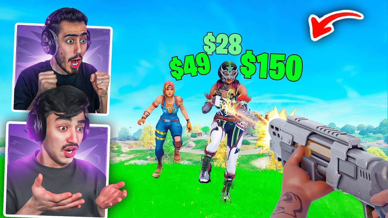 فورتنايت ولكن كل 1 دمج = 1 فيبوكس مع اخي سبايدر🔥(خسرني فلوسي).!!😭💔fortnite