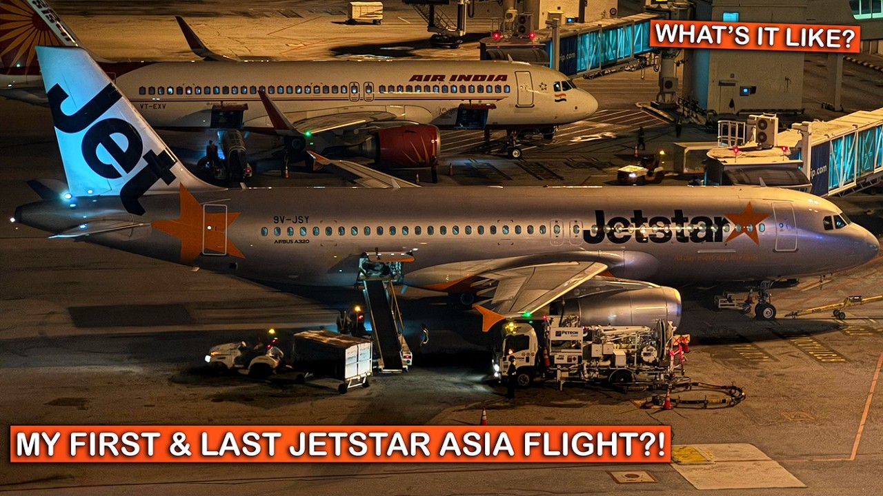 Flying on Jetstar ASIA A320 Economy - My First & Last Time?!