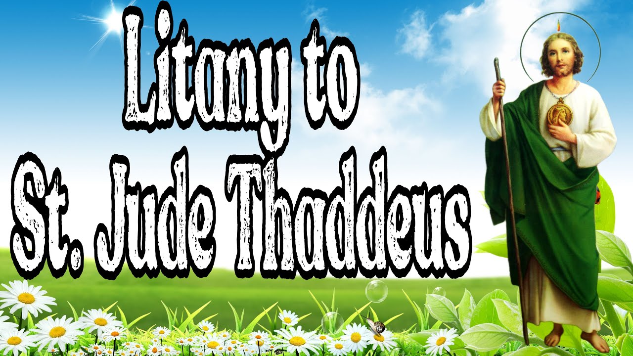 Litany to St. Jude Thaddeus