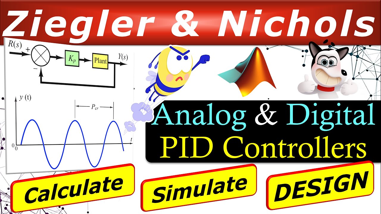 Ziegler & Nichols Tuning (CLOSED-LOOP)🎯PID Controller Design (Analog & Digital)💡Complete Tutorial😎💪🔥