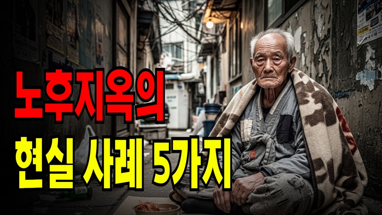 노후지옥의 현실 사례 5가지