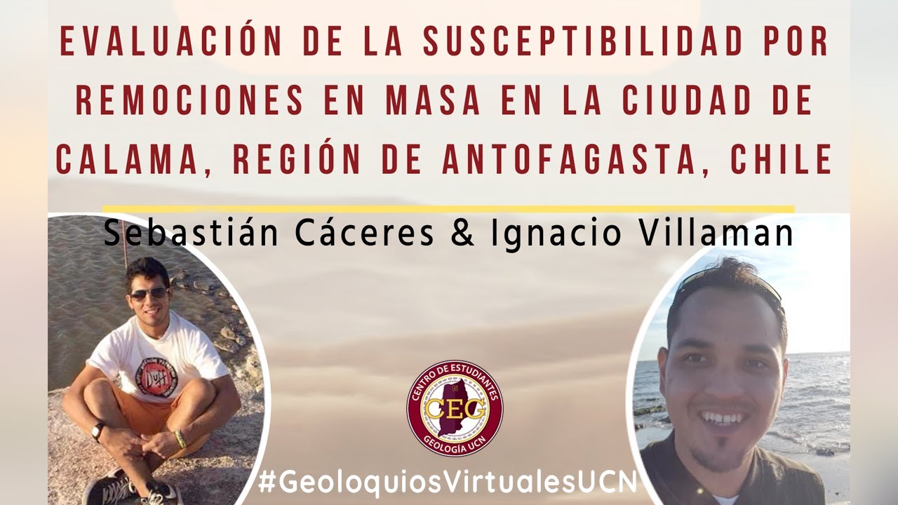 Evaluación de la susceptibilidad por remociones en masa en la ciudad de Calama|S.Cáceres, I.Villaman