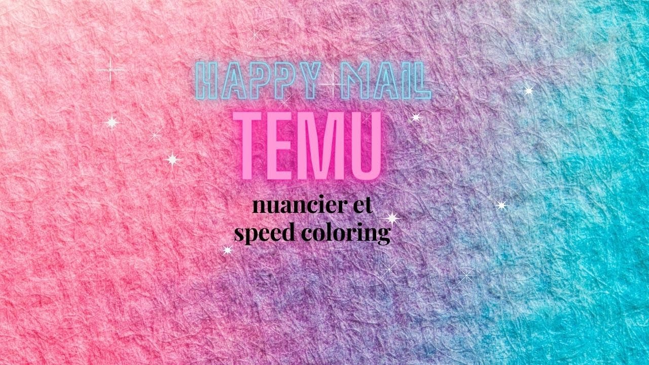 happy mail TEMU!