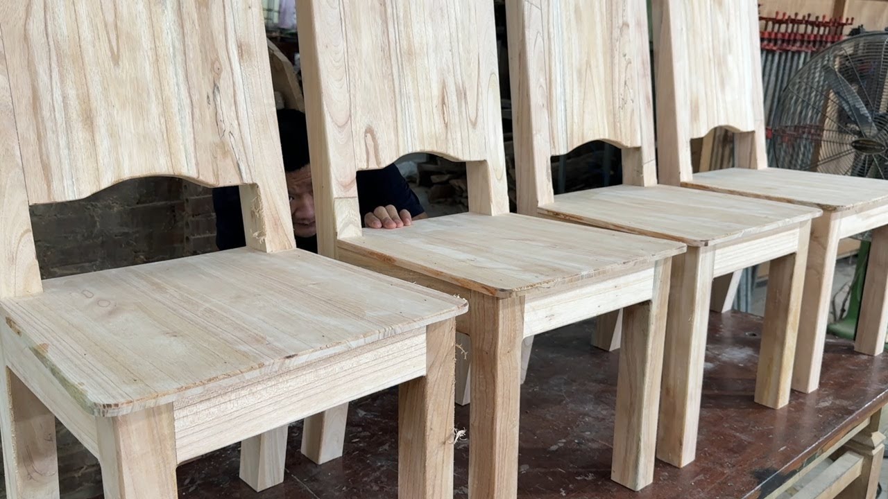 DIY Sturdy Wooden Dining Table for 4 | Meaningful Home Furniture Build