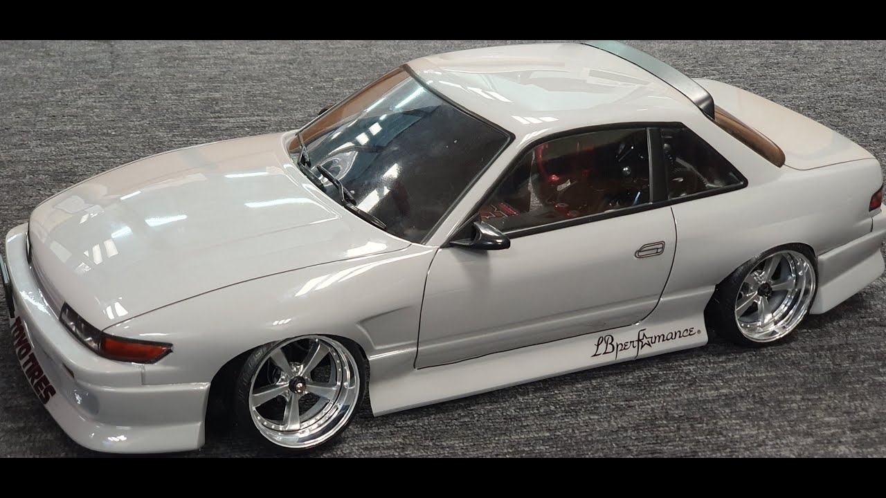 Painting a D-like s13 body and fitting to my YD2