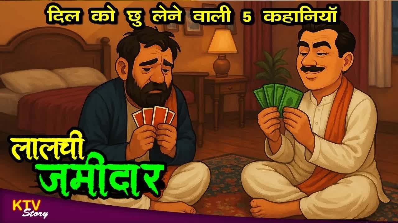 KTV622 लालची जमींदार, LALCHI JAMIDAR, DIL CHU LENE WALI KAHANI,  Hindi  New Story, @KTVStory
