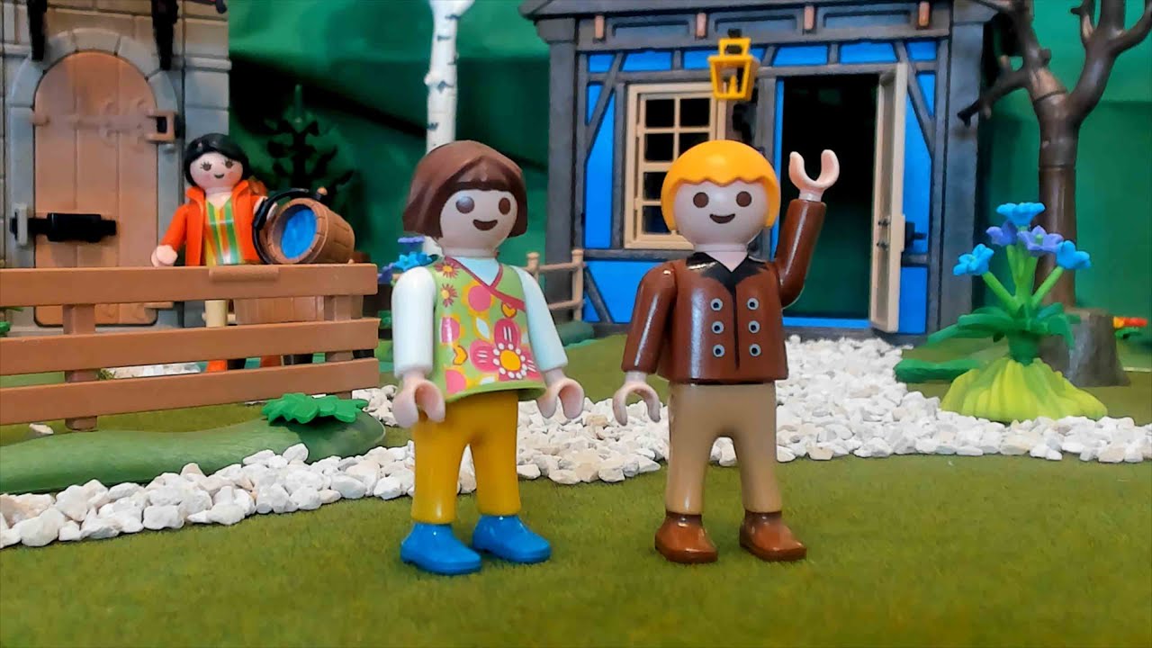 Playmobil History Abenteuer. Richard und Loretta zeigen euch das Historische Kieseldorf