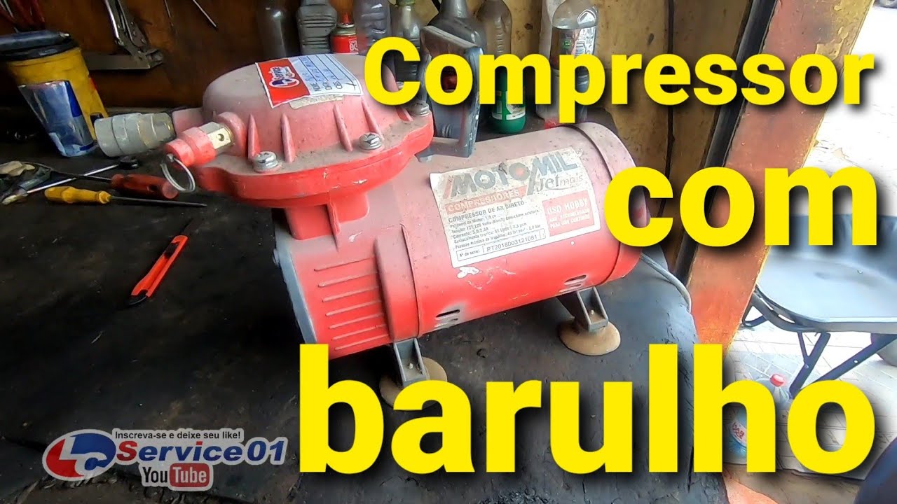 #motomil #compressorardireto Compressor ar direto moto mil com barulho e não quer ligar