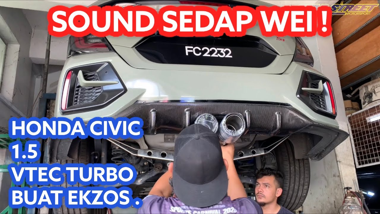 HONDA CIVIC 1.5 Vtec Turbo - bunyi macam VW GOLF . power .