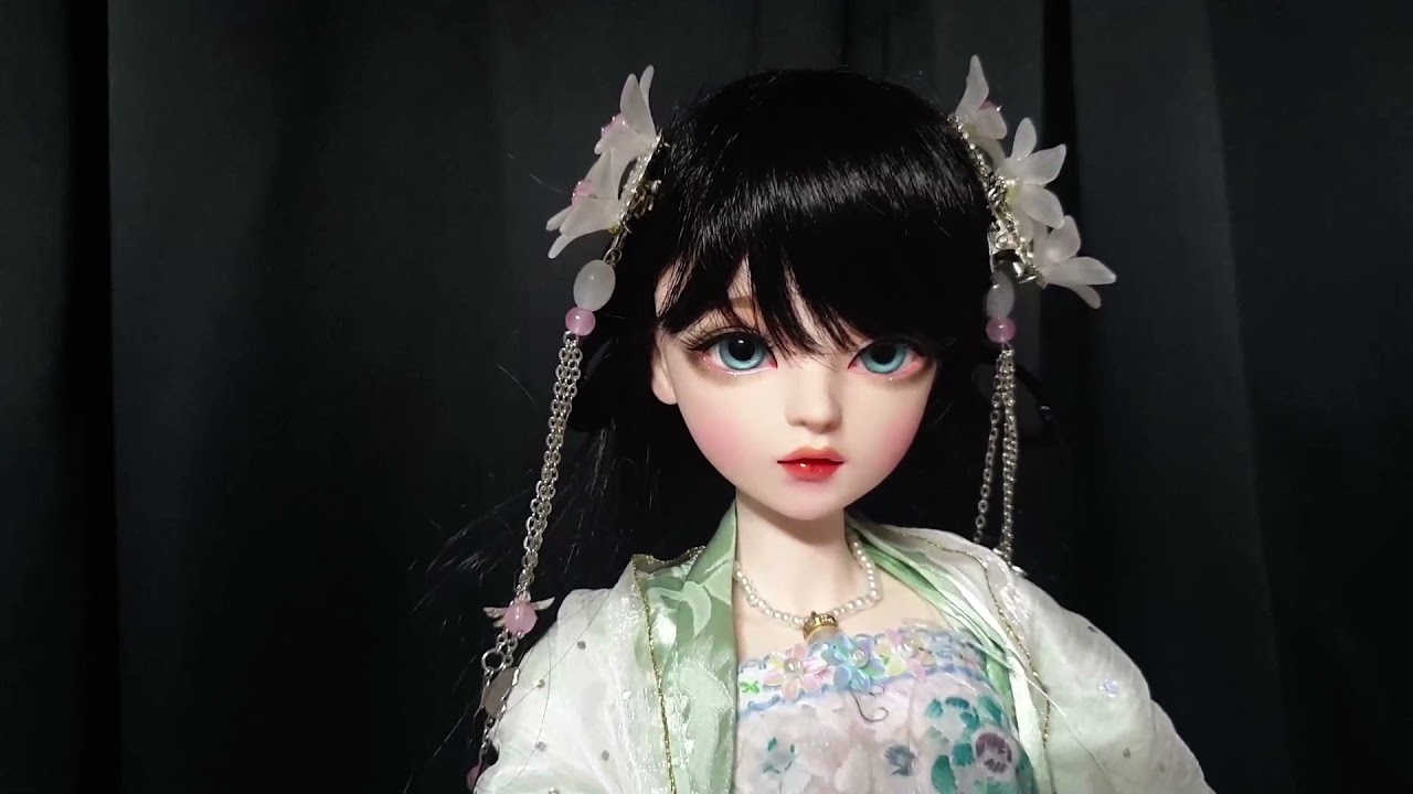 [인형리뷰] 도리스돌 60cm 커스텀 동양미 뿜뿜 인형 개봉기입니다. -Oriental Doris Doll Custom unboxing-
