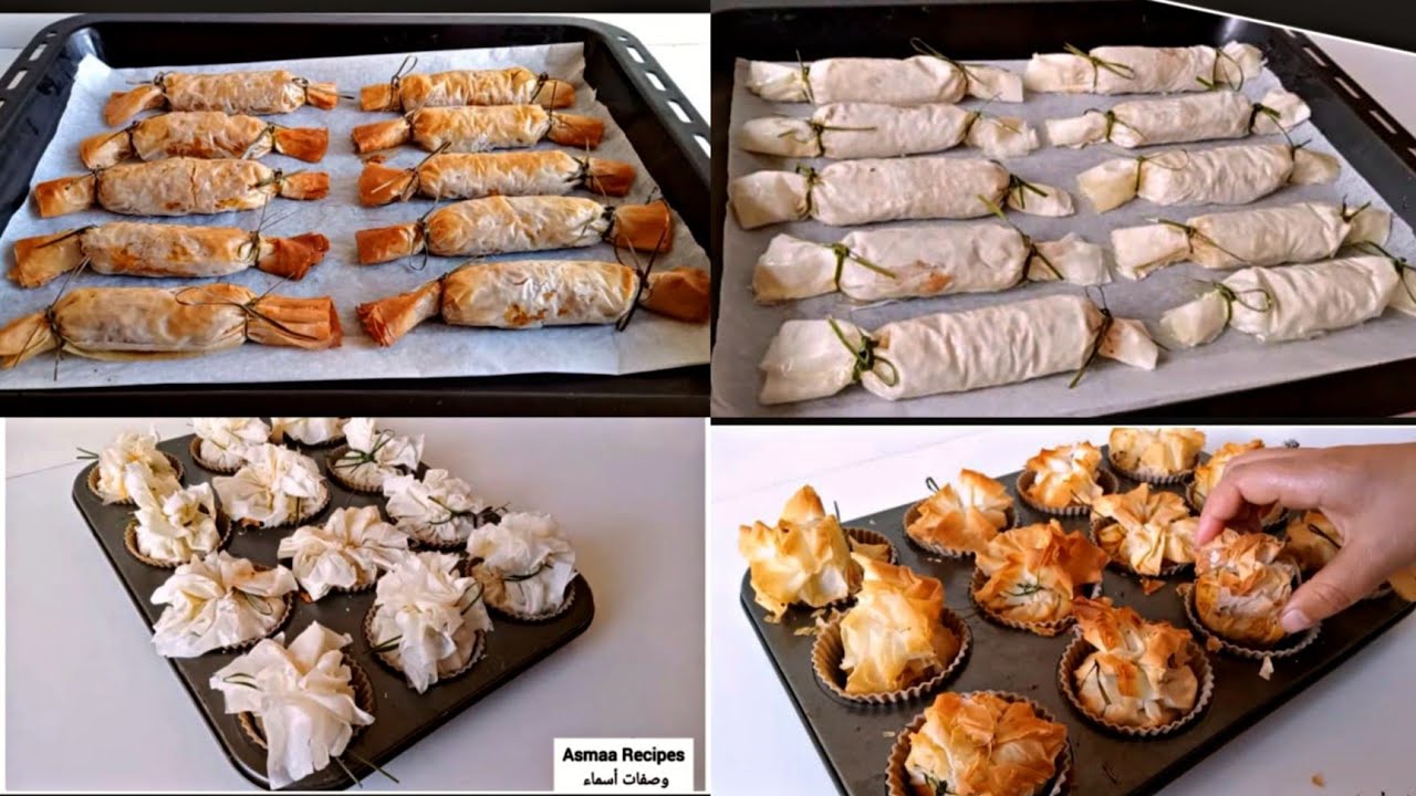 مملحات رمضان الأكثر طلبا بورق الفيلو قرمشة ولذة ياسلام مستحيل تجربيهم ومتعاوديهمش سجليهم 📝.