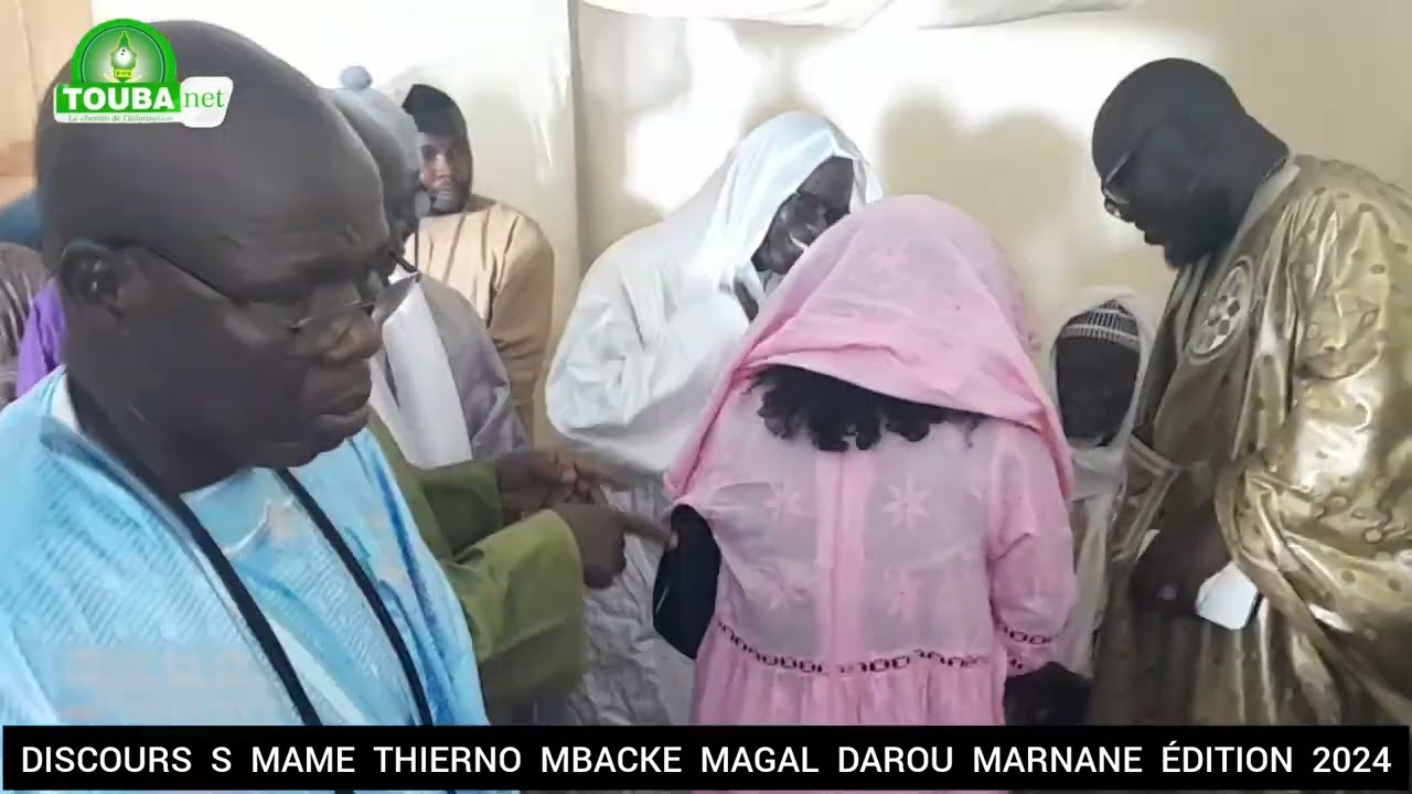 DISCOURS  S  MAME  THIERNO  MBACKE  MAGAL  DAROU  MARNANE  ÉDITION  2024