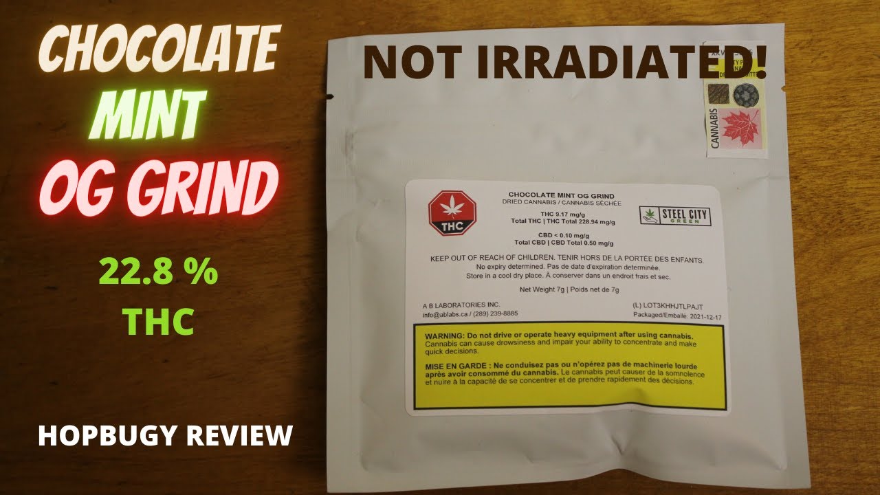 Chocolate Mint OG Grind By Steel City Green 22.8% Review