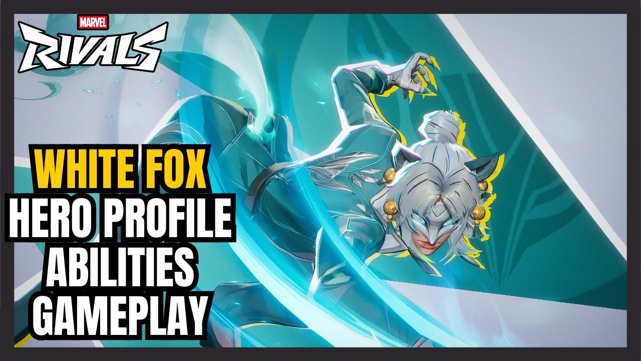 White Fox Hero Profile Abilities Lore and Gameplay | Marvel Rivals | Season 7