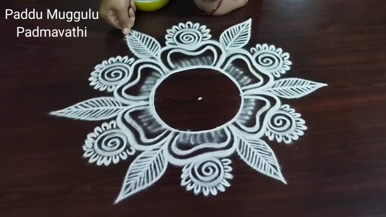 Sravana Masam Muggulu 🌷 5x3 Dots Easy Rangoli Designs 🌷 Latest Pandaga Muggulu 🌷 Paddu Muggulu 
