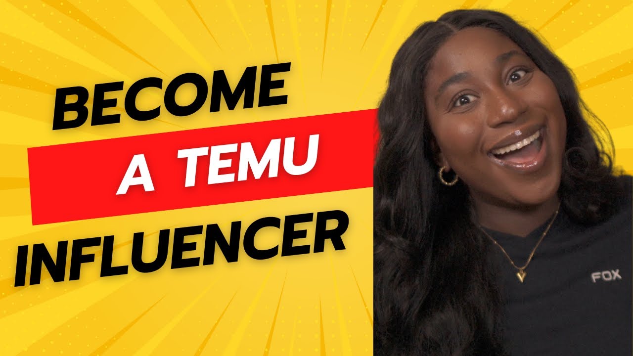 BECOME A TEMU AFFILIATE AND INFLUENCER IN 2025