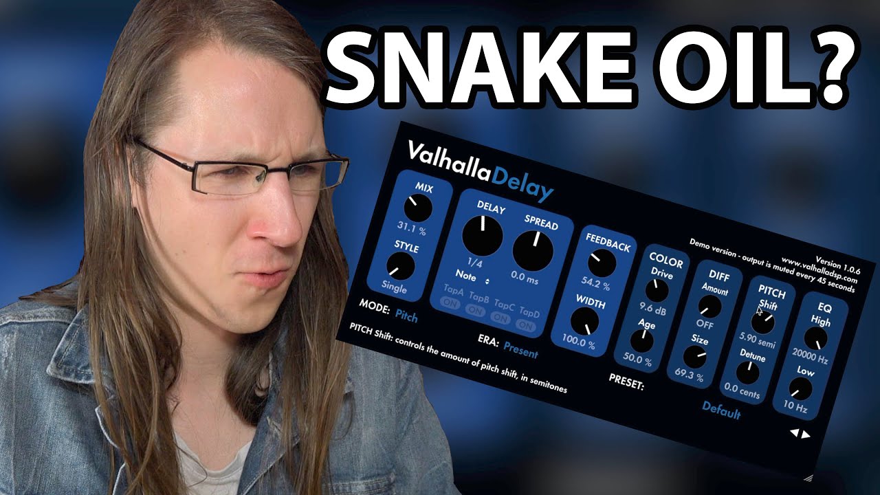 REAL TAPE DELAY SOUND??? - ValhallaDelay