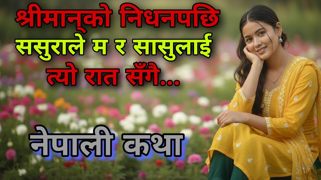 At night both i and my Mother-in-law | Nepali dark story | Nepali storytelling | Nepali kahani