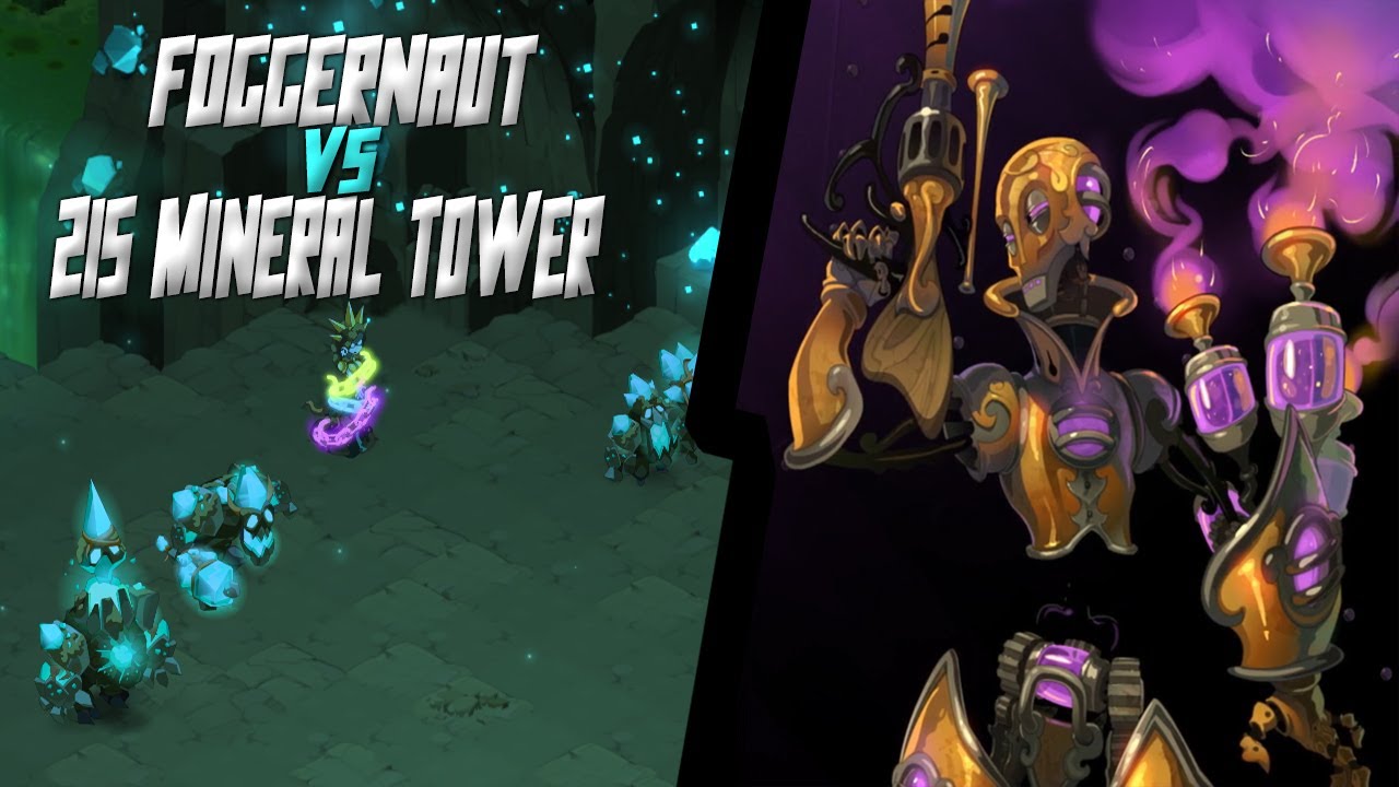 Wakfu - Foggernaut Mineral tower 215 Speedrun