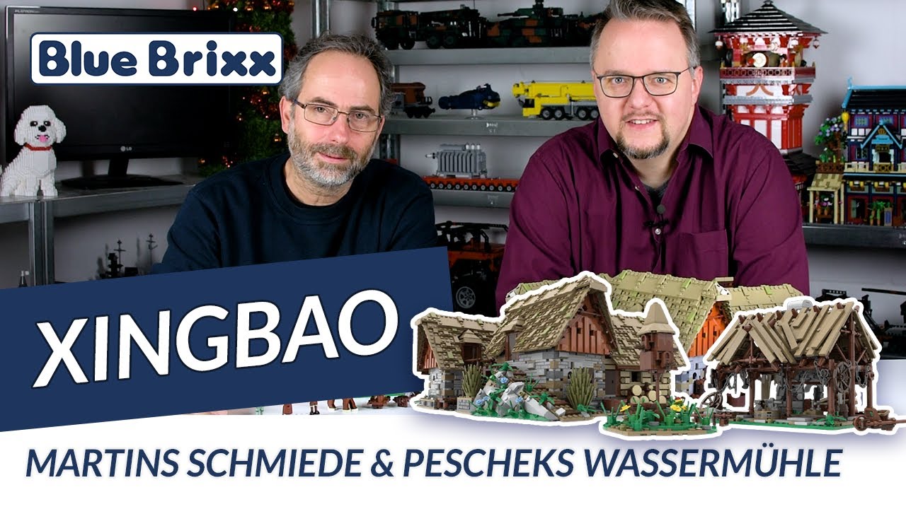 Schmiede & Wassermühle - 2 Xingbao-Sets zu Kingdom Come Deliverance @ BlueBrixx