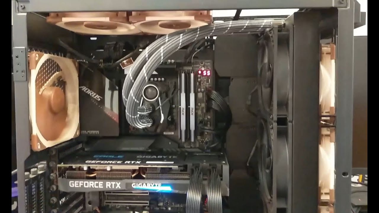 [asmr] 砌機pc build- 12900k / gigabyte z690 aorus master eatx / p600s
