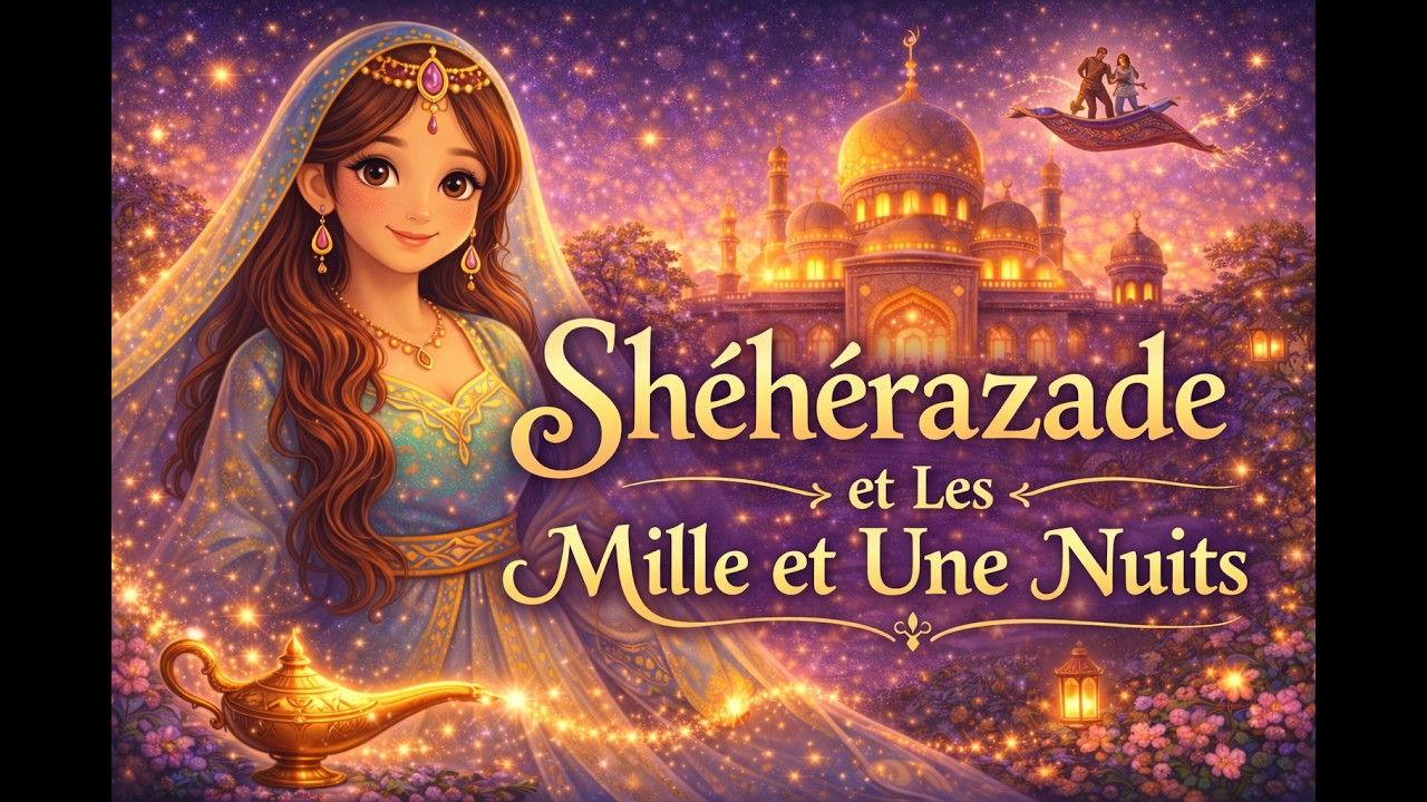 Shéhérazade et les Mille et Une Nuits 🌙✨ | Histoire féérique pour enfants | Conte magique