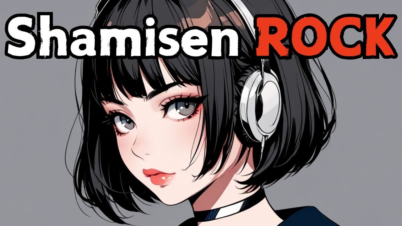 【Japanese BGM 3-Hour Ver.】Shamisen × Rock - Echoes of Kasumi | Perfect for Work, Study, and Gaming