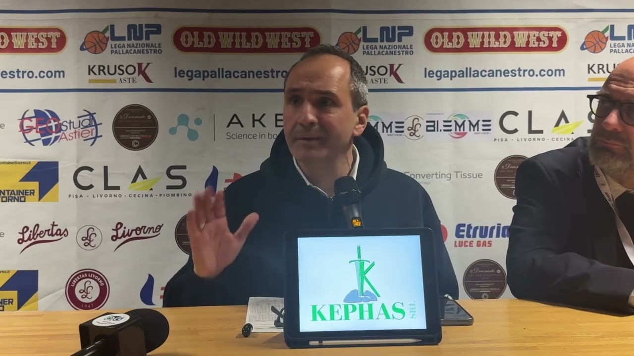 LIBERTAS LIVORNO - UNICUSANO AVELLINO BASKET, DI CARLO: "PAGHIAMO UN INIZIO DI RIPRESA SOFT"
