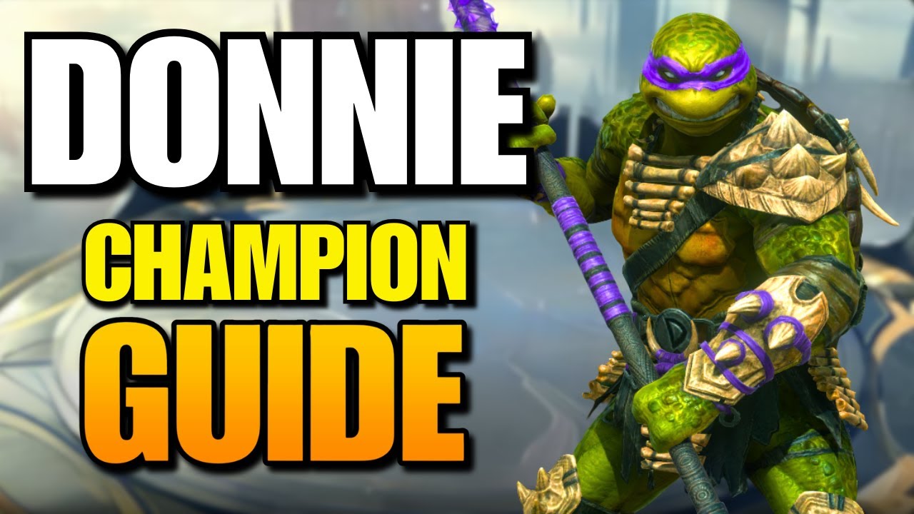 Donatello Guide: Best Build, Gear & Masteries for a TURTLE POWER SUPPORT! | RAID: Shadow Legends