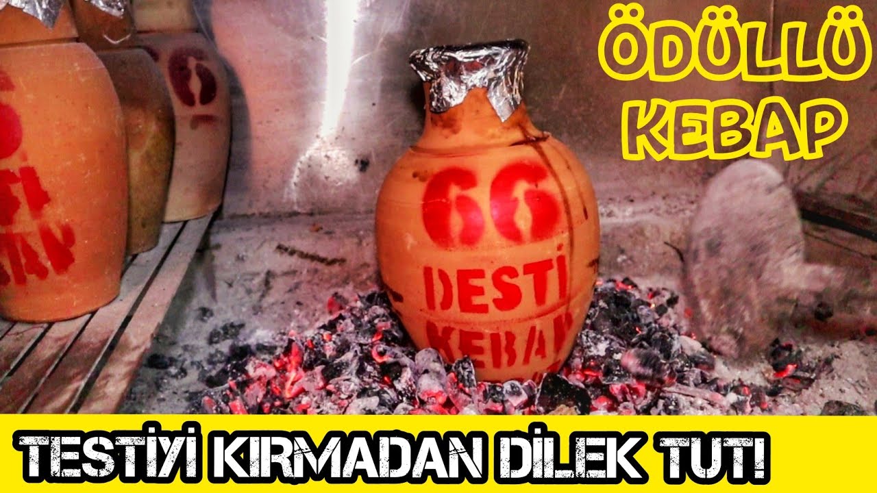 HER DAİM BİRİNCİYİZ! ÖDÜLLÜ KEBAP YOZGAT DESTİ KEBABI! TESTİYİ KIRMADAN DİLEK TUT!