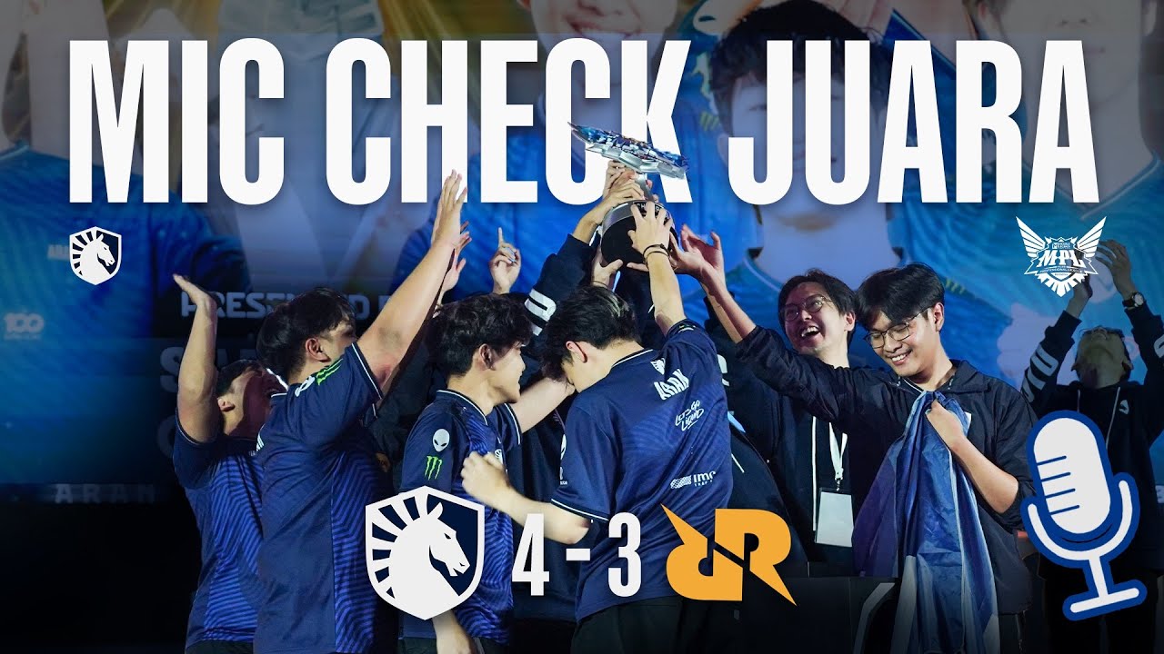 FROM 0-14 TO CHAMPIONS MPL ID S14!👊 | Mic Check TLID vs RRQ | Grand Finals MPL ID S14