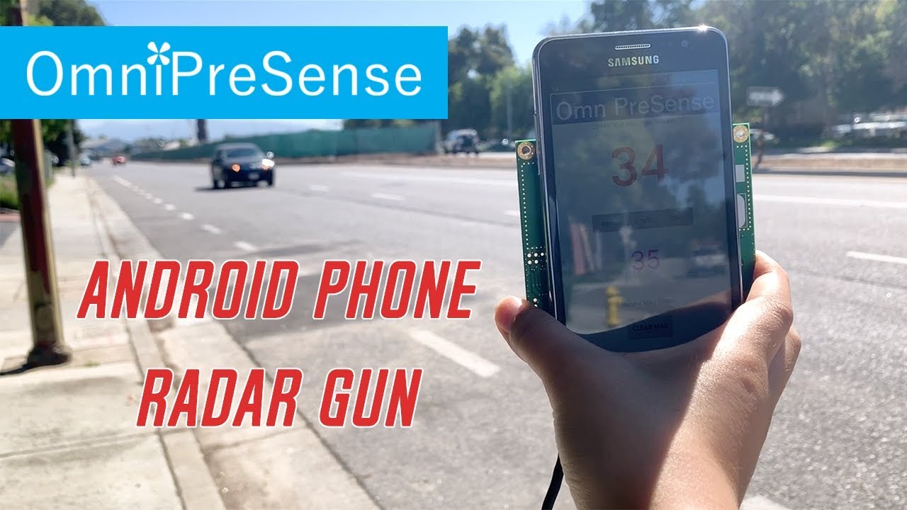 How to Turn an Android Phone into a Radar Gun (AN-012)