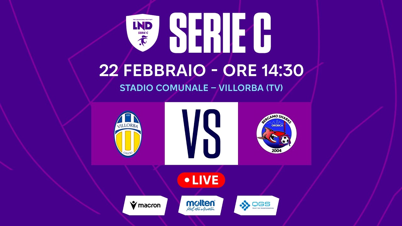 SERIE C FEMMINILE 2025-2026 | VILLORBA TREVISO VS OROBICA BERGAMO | LIVE