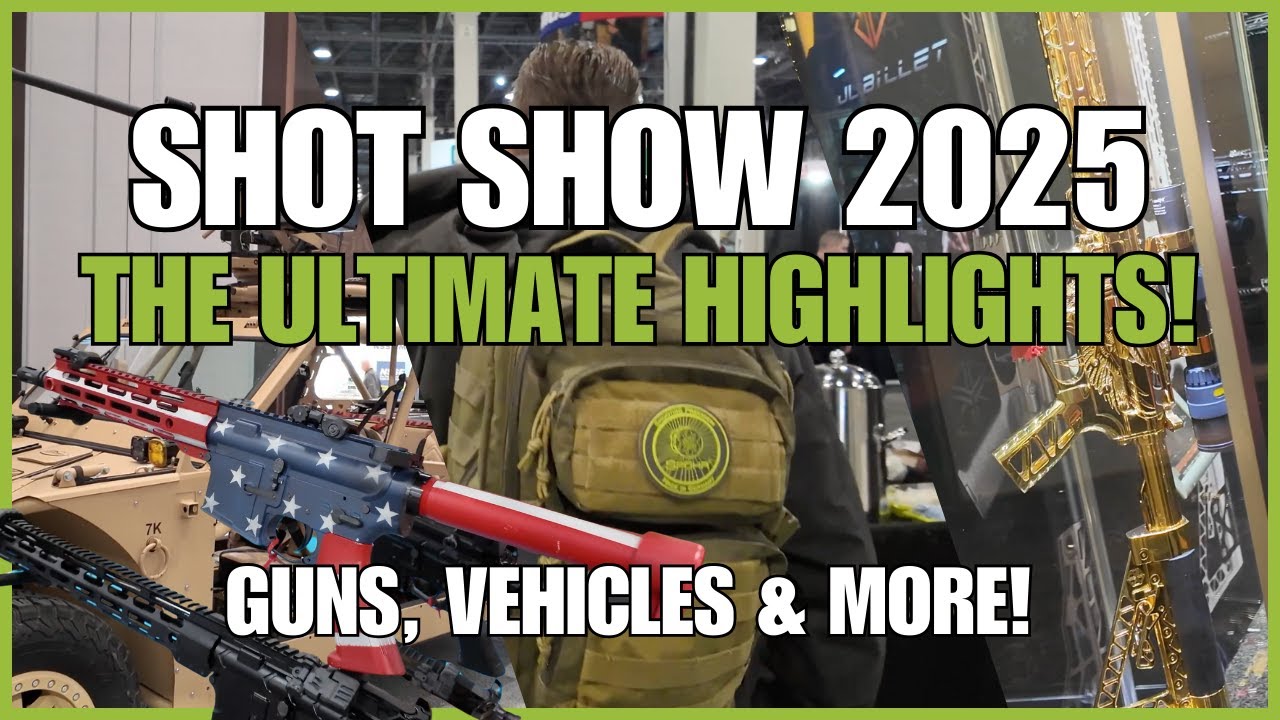 SHOT Show 2025 Highlights! 🔥 Guns, Vehicles & More! 🎥