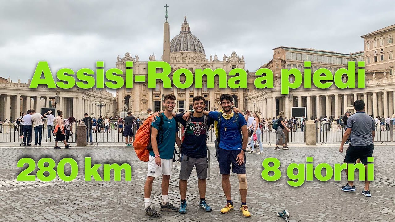 Via del Sud di Francesco - da Assisi a Roma a piedi - 280 km