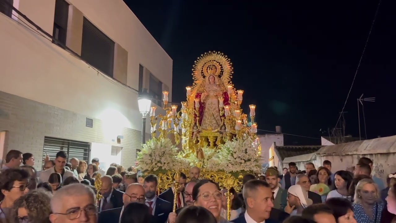 “Pasa la Virgen de la Candelaria” | Hdad. Rosario (Mairena del Aljarafe) | Glorias 2024