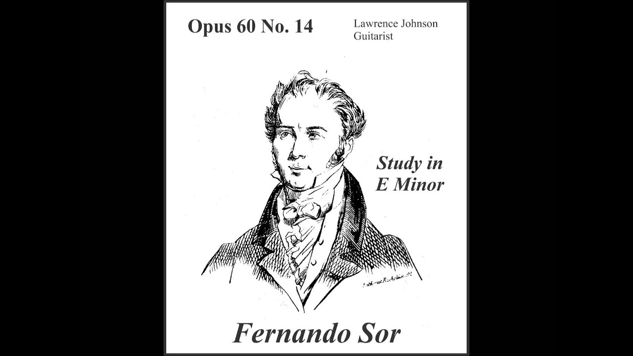 Fernando Sor Op. 60 No. 14 Study in E Minor