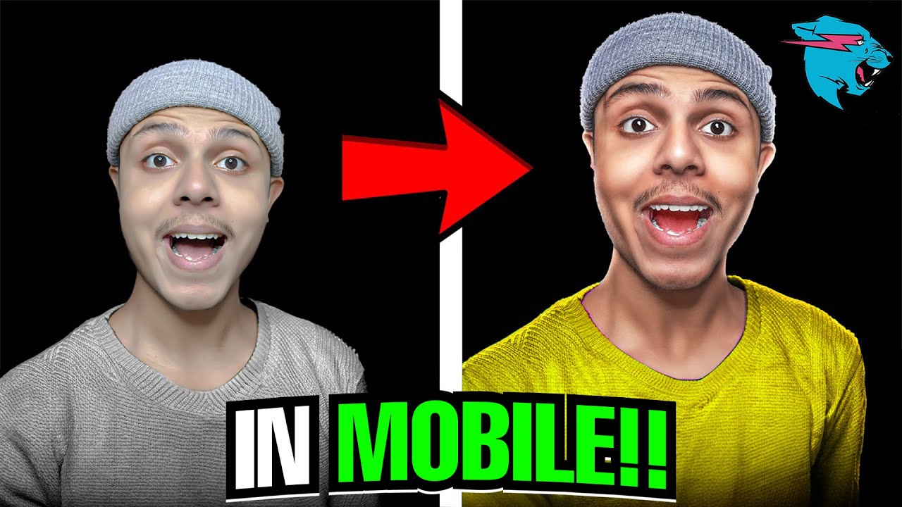 MrBeast FACE EFFECT Tutorial In Mobile