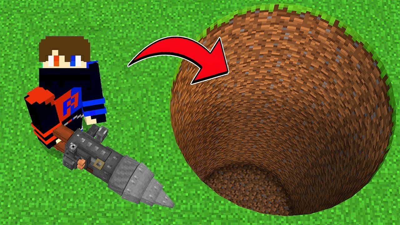 I DIG Through The Whole WORLD in Minecraft 