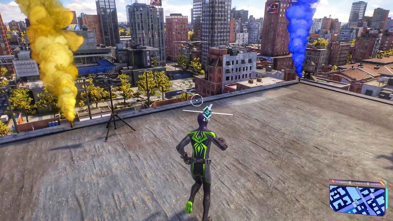 Follow the camera drone without landing | Web Wings Gameplay |Marvel's Spider-Man 2