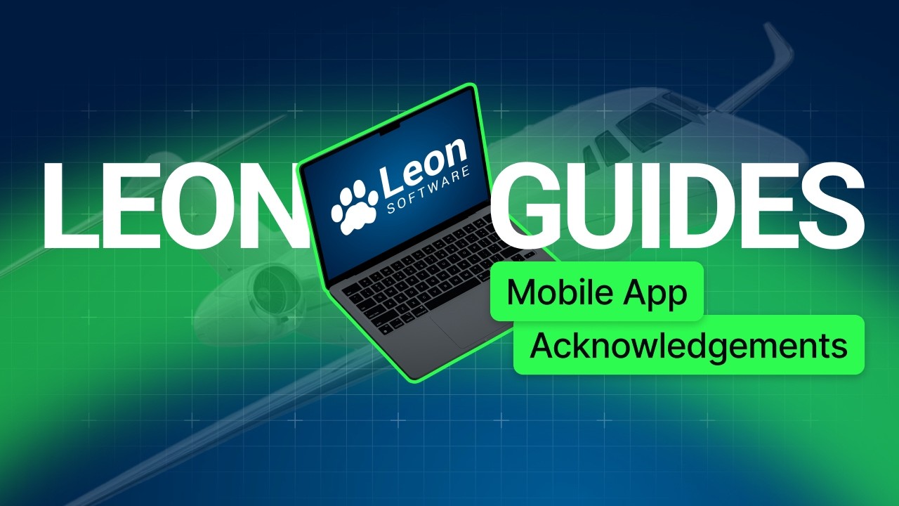 LEON GUIDES: Mobile App Acknowledgements