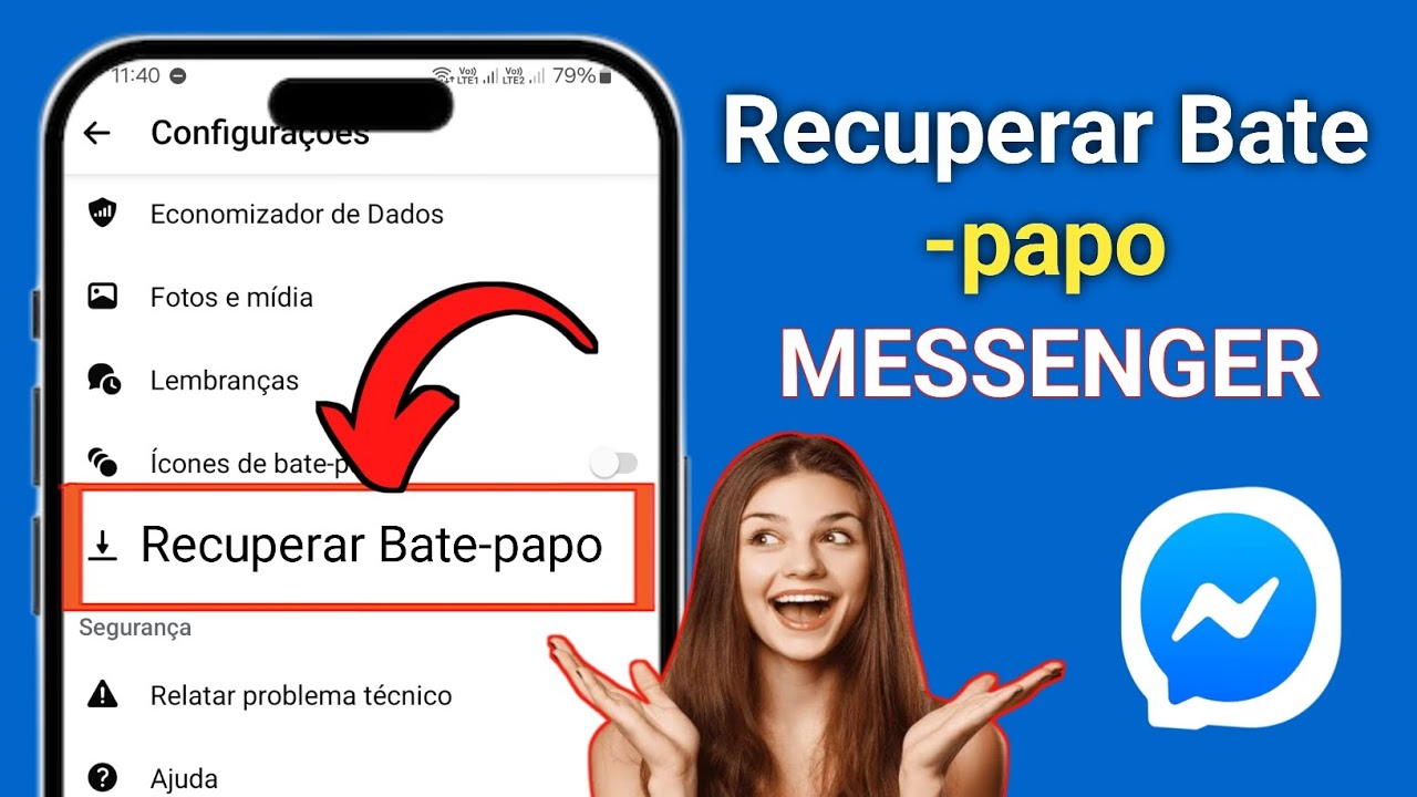 Recuperar Mensagens Apagadas no Messenger | Como Fazer (Tutorial 2025)